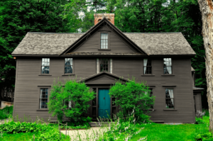 Photo of a Museum in Concord. Learn More about Spring in Massachusetts by Clicking This Link.